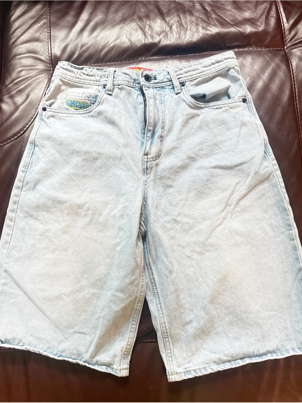 Empyre Light Wash Men's Denim Shorts
